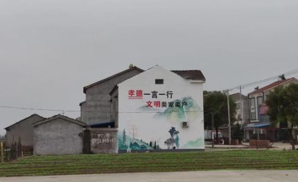 景宁新农村墙绘